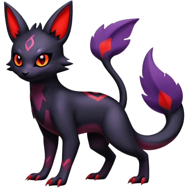 Salandit-Umbreon-Noibat-Litten-Hybrid (Full body) emoji