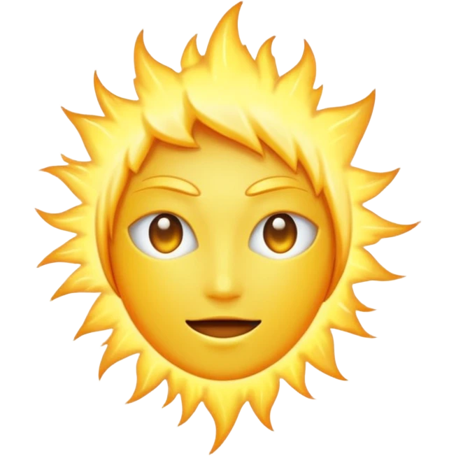 spark, faceless emoji
