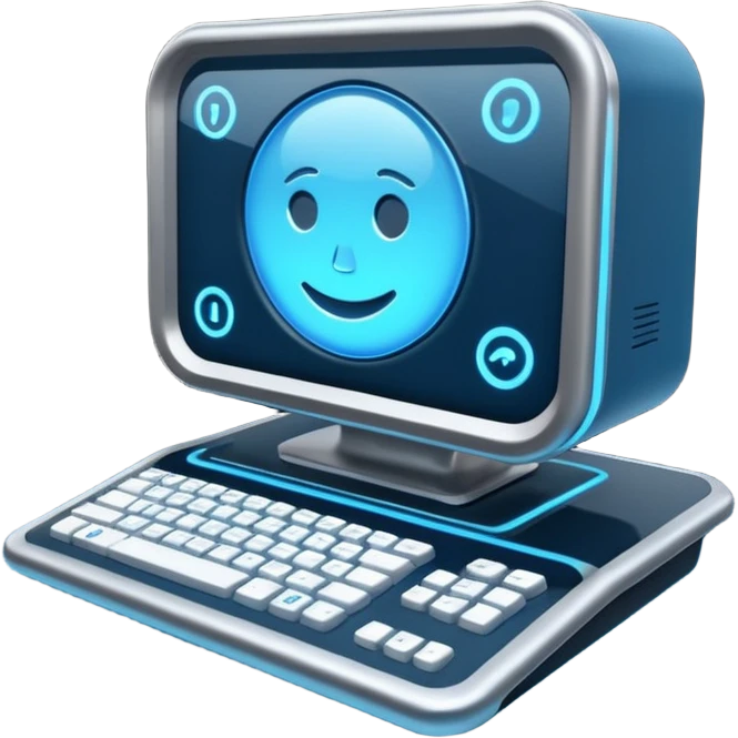 a jarvis computer interface emoji