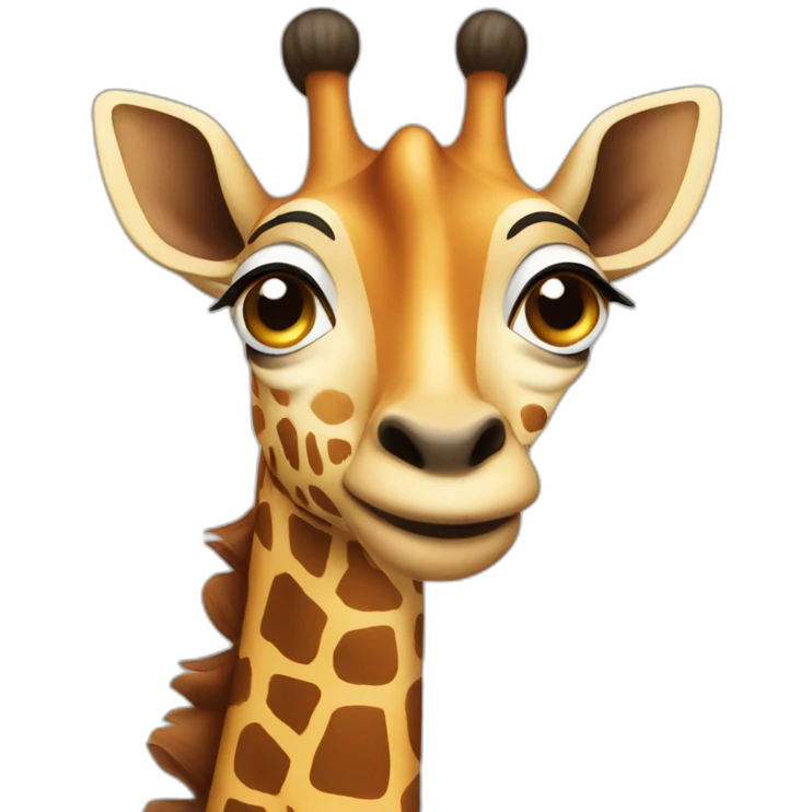 Giraf’s face emoji