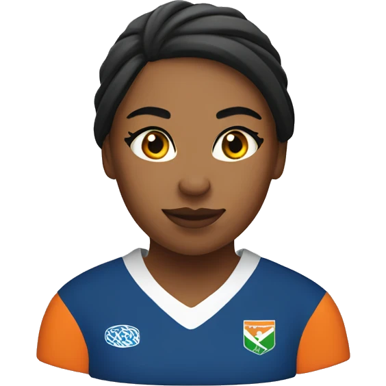 Islander female rugby player  emoji