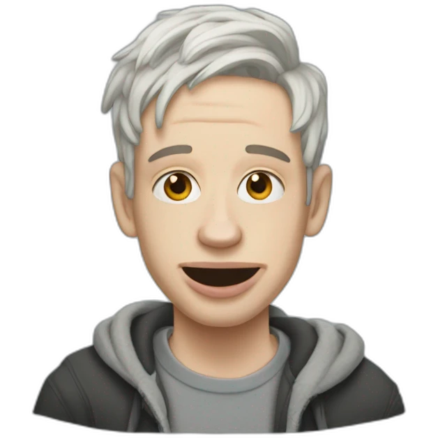 pete davidson with leprosy emoji
