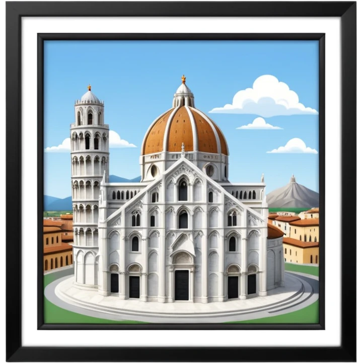 duomo di pisa emoji