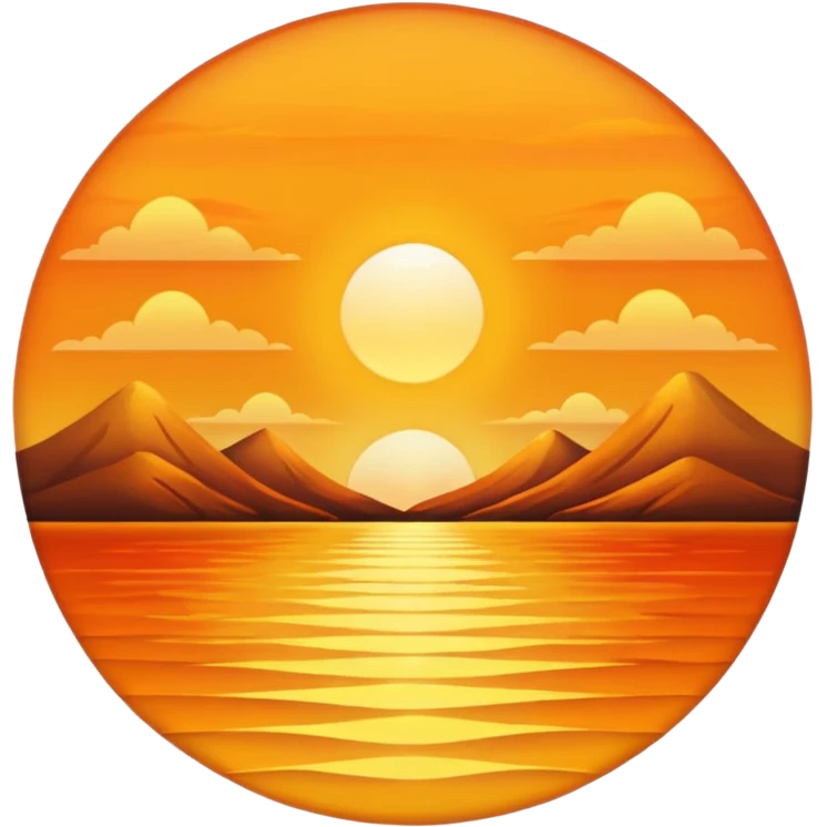 golden hour emoji