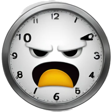 angry "12 o'clock" emoji