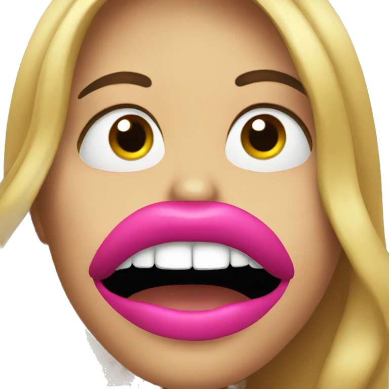 big lips  emoji