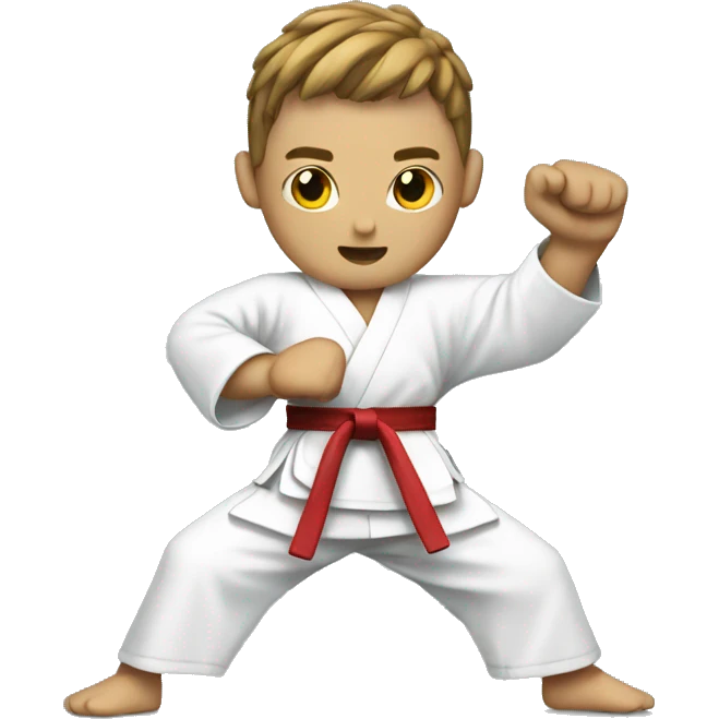 Karate first place emoji
