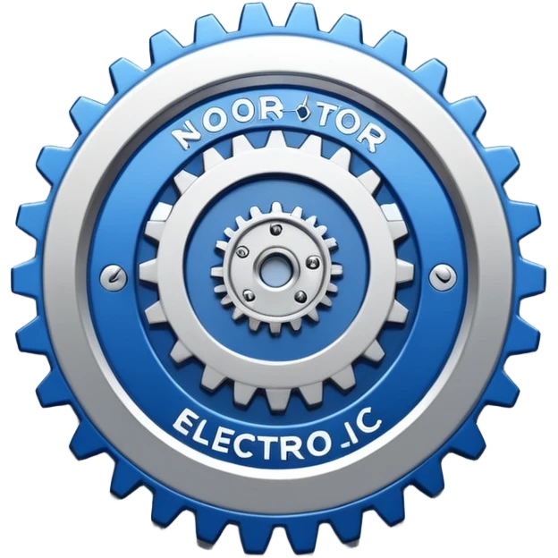create a logo for company named Noor Elector mechanical Works LLC UAE emoji