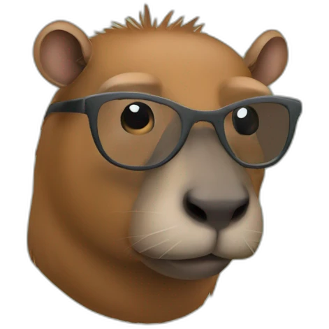 capibara programmer emoji