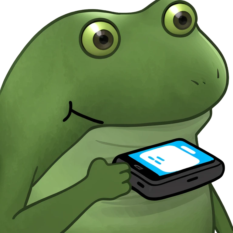 scrolling on spam phone emoji