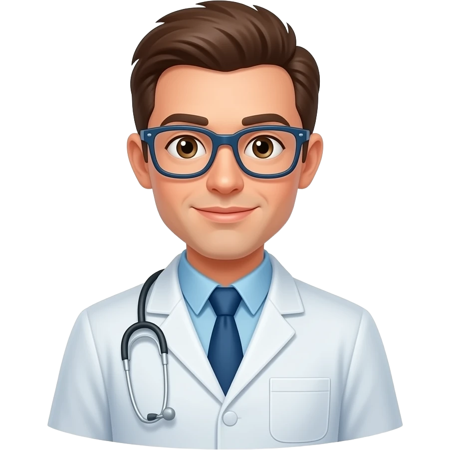 біохімік дослідниця з молекулами emoji