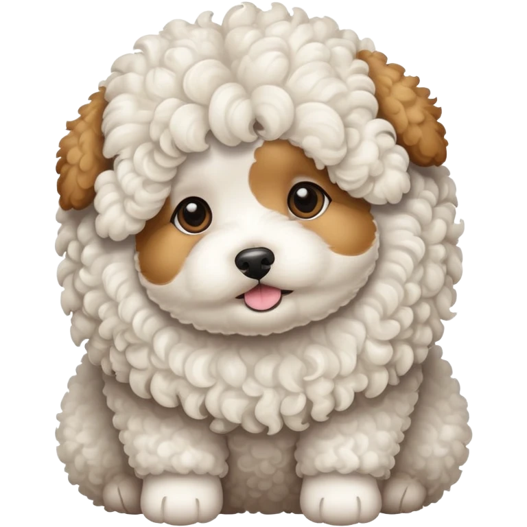 Poochon dog emoji