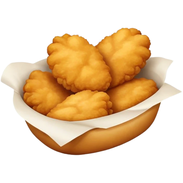 Chick fl a nuggets  emoji