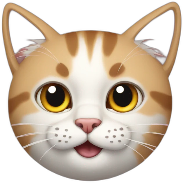 Cat hungry emoji