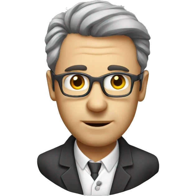 a hard working optimstic scientist emoji