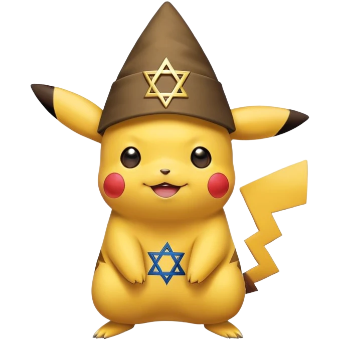 Jewish pikachu emoji