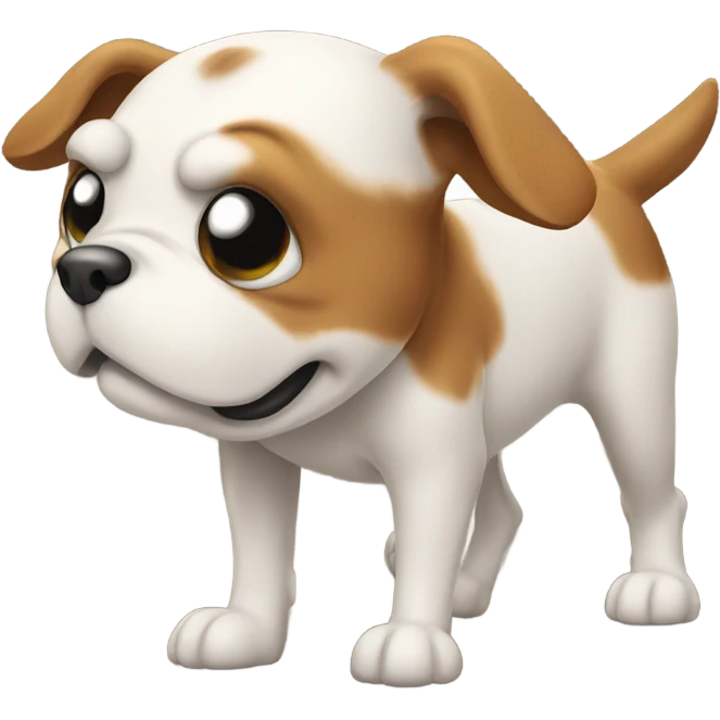 dog pooping emoji