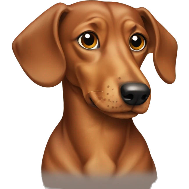 Dashund emoji