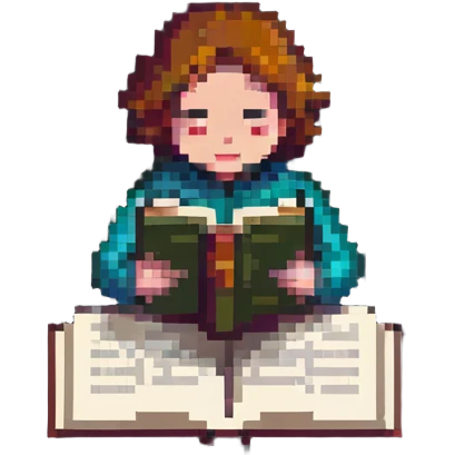 person reading a book emoji