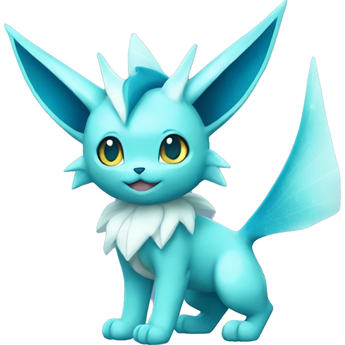 Vaporeon-Glaceon full body emoji