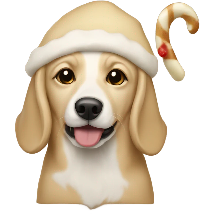 Eggnog dog emoji