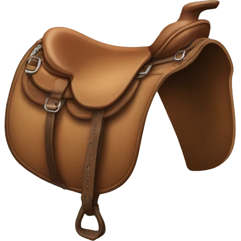 Horse saddle emoji