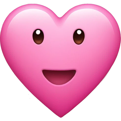 pink heart emoji