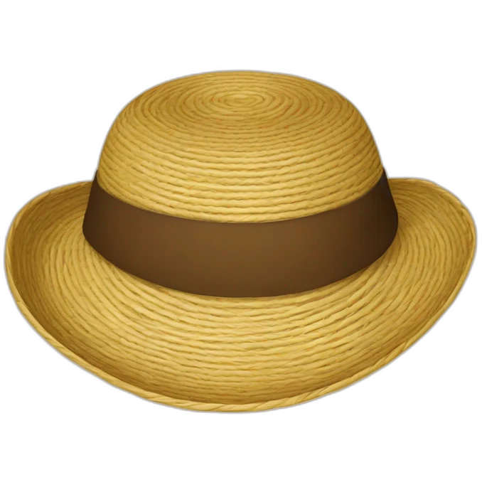 Chapeau de paille  emoji