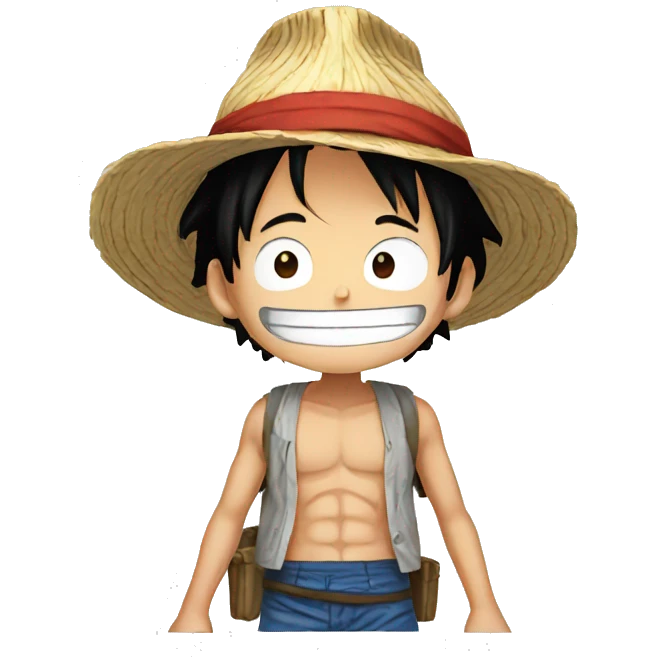 Luffy emoji