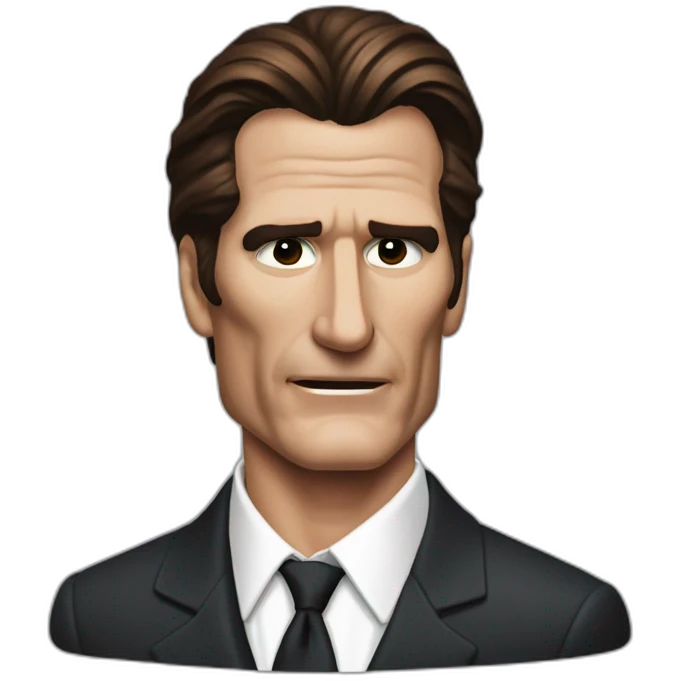 Patrick bateman sigma face emoji