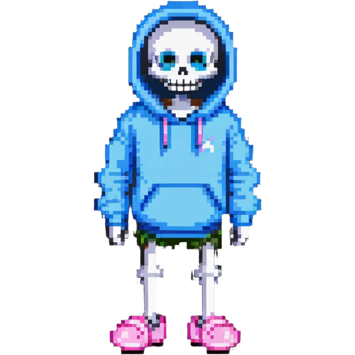 Sans from Undertale emoji
