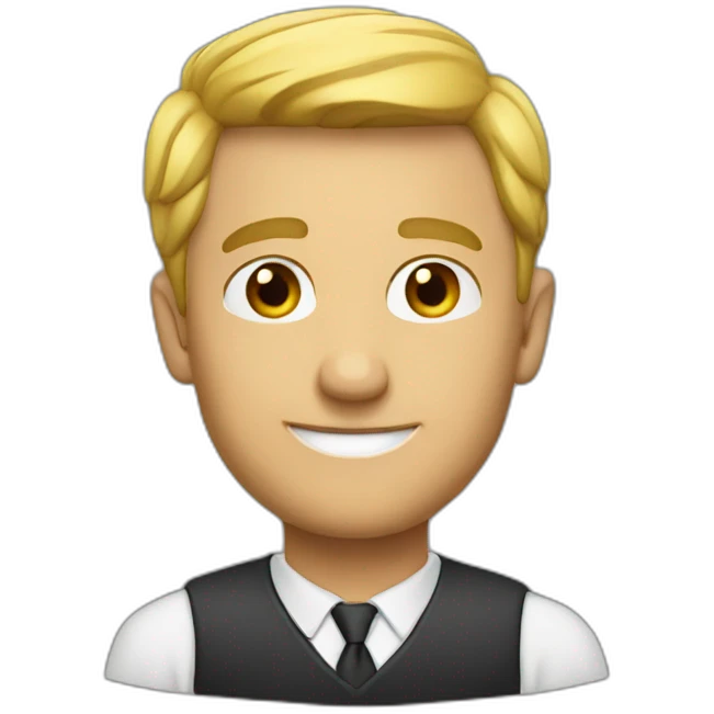 smart man emoji