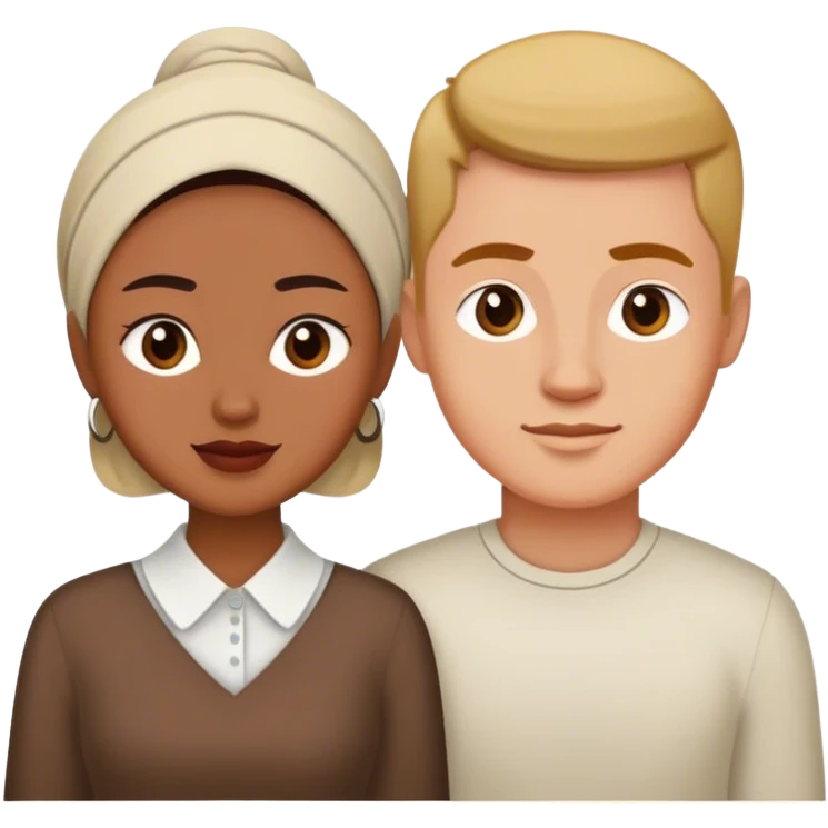 Couple Indonesian and Latvian emoji