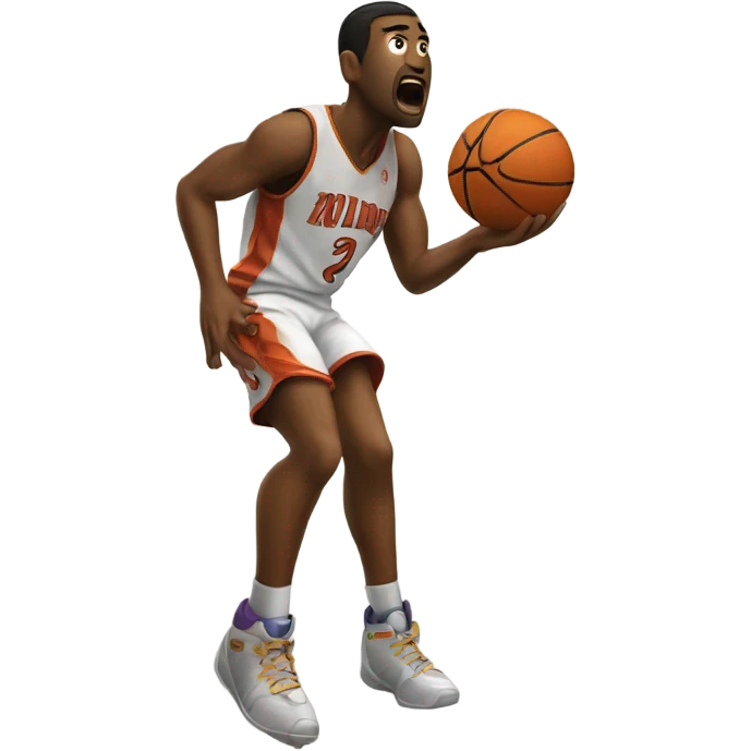 shooting my basketball shot emoji