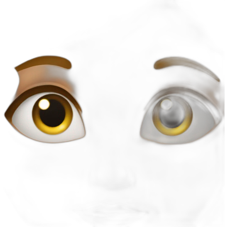 Swirl in a girls eyes staring at boy emoji
