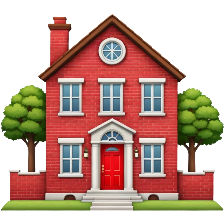 casa de frente emoji