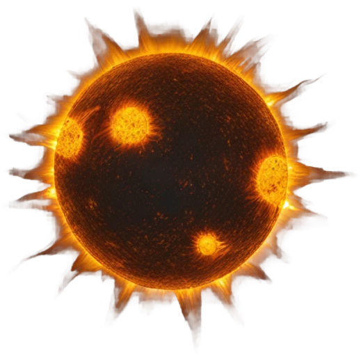 hubble sun closeup emoji