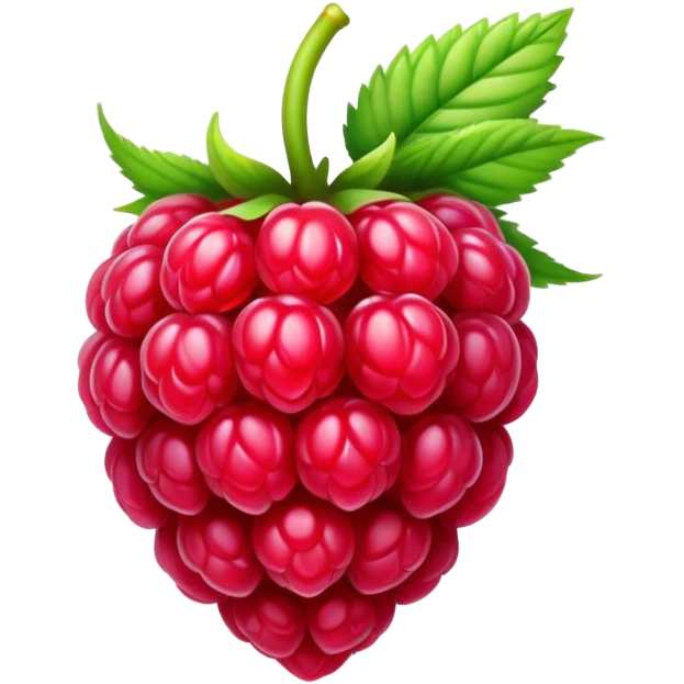 Raspberry emoji