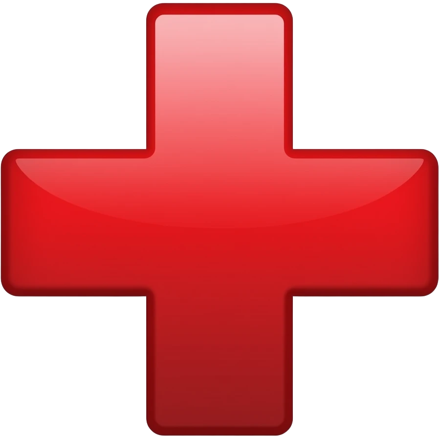 Red Cross emoji