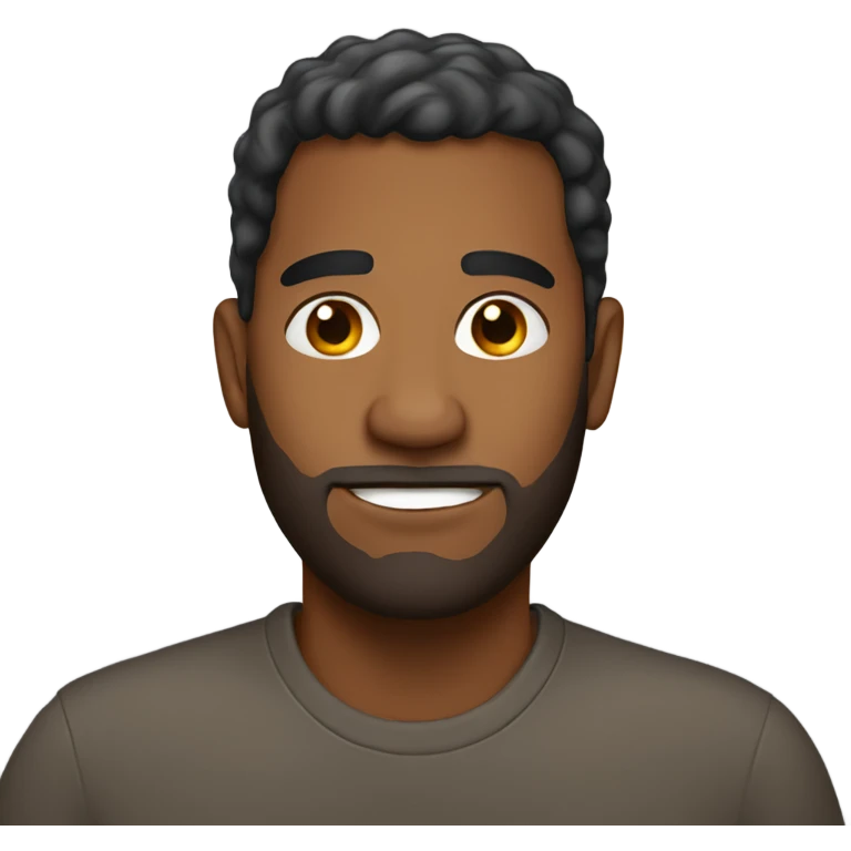 Big brown man  emoji