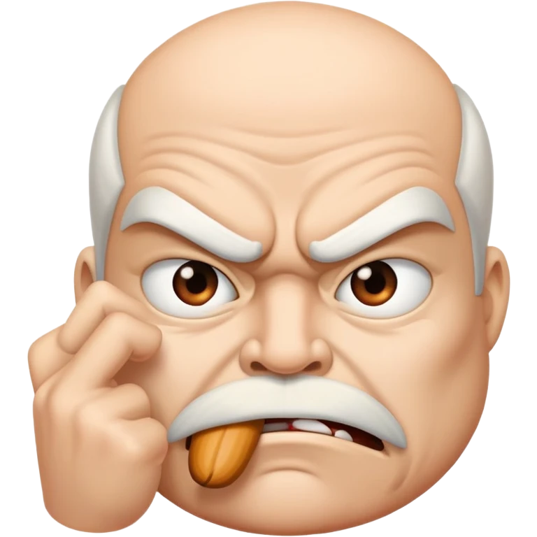 Shushing emoji thats really angry  emoji