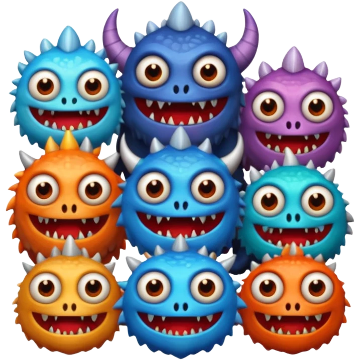 67 monster emoji