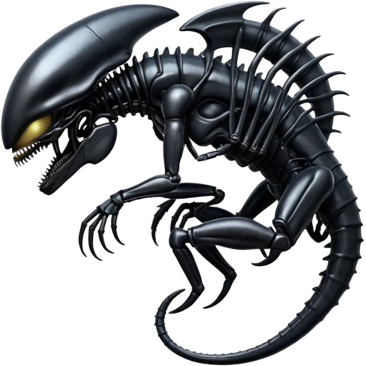 A xenomorph emoji