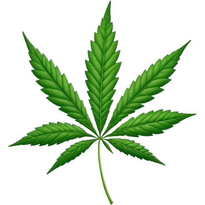 Marijuana leaf emoji