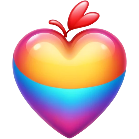 colorful heart emoji