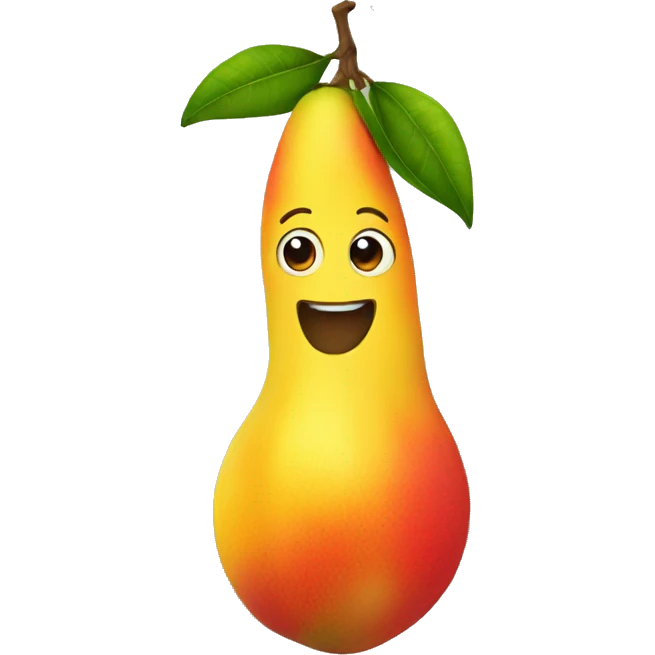 living mango emoji