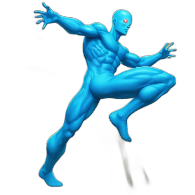 dr manhattan shaking glutes emoji