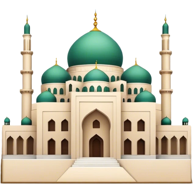 construction underway of a mosque emoji