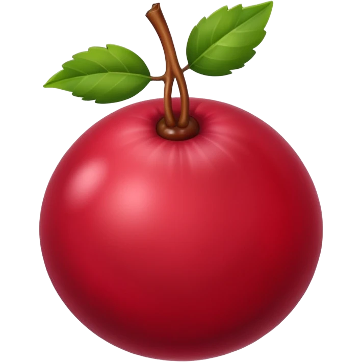 cranberry emoji