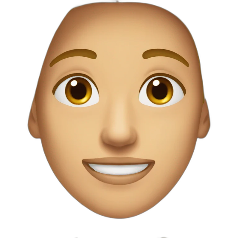شاب يضع يده على راسه و هو يضحك emoji
